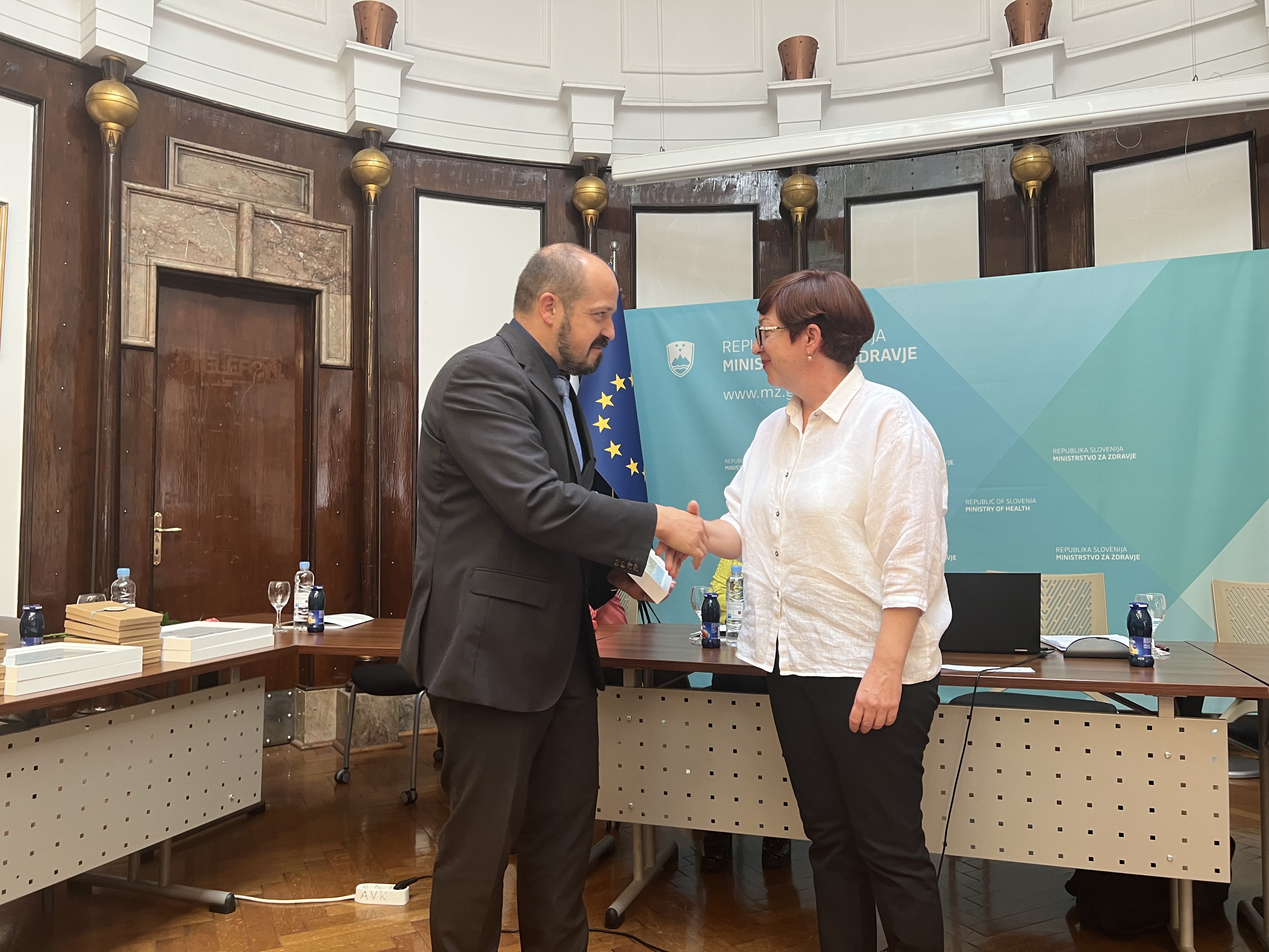 Presejalni program Svit, dr. Dominika Novak Mlakar, dr. med., prejemnica Zlate plakete Zveze