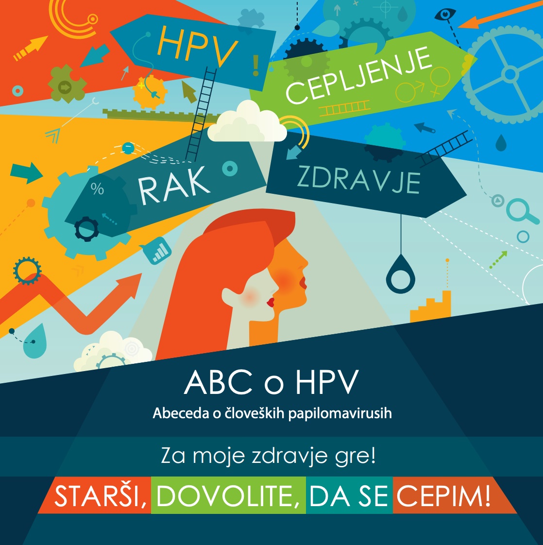 Vabilo na novinarsko konferenco »ABC o HPV«